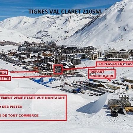 Studio Au Pied Des Pistes Et Funiculaire Tignes Dış mekan fotoğraf